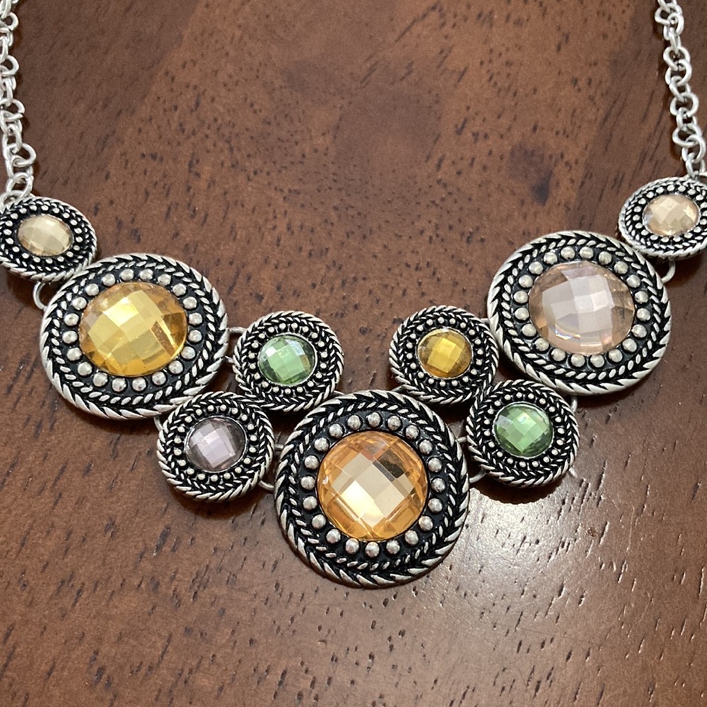 Pastel colored necklace